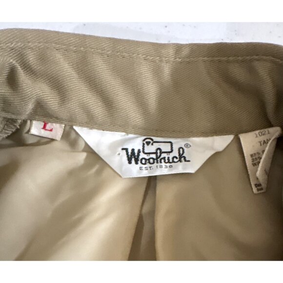 VTG Woolrich Mens Safari Style, Hunting, Field, Jacket Outerwear Suede Accents & - Picture 4 of 5